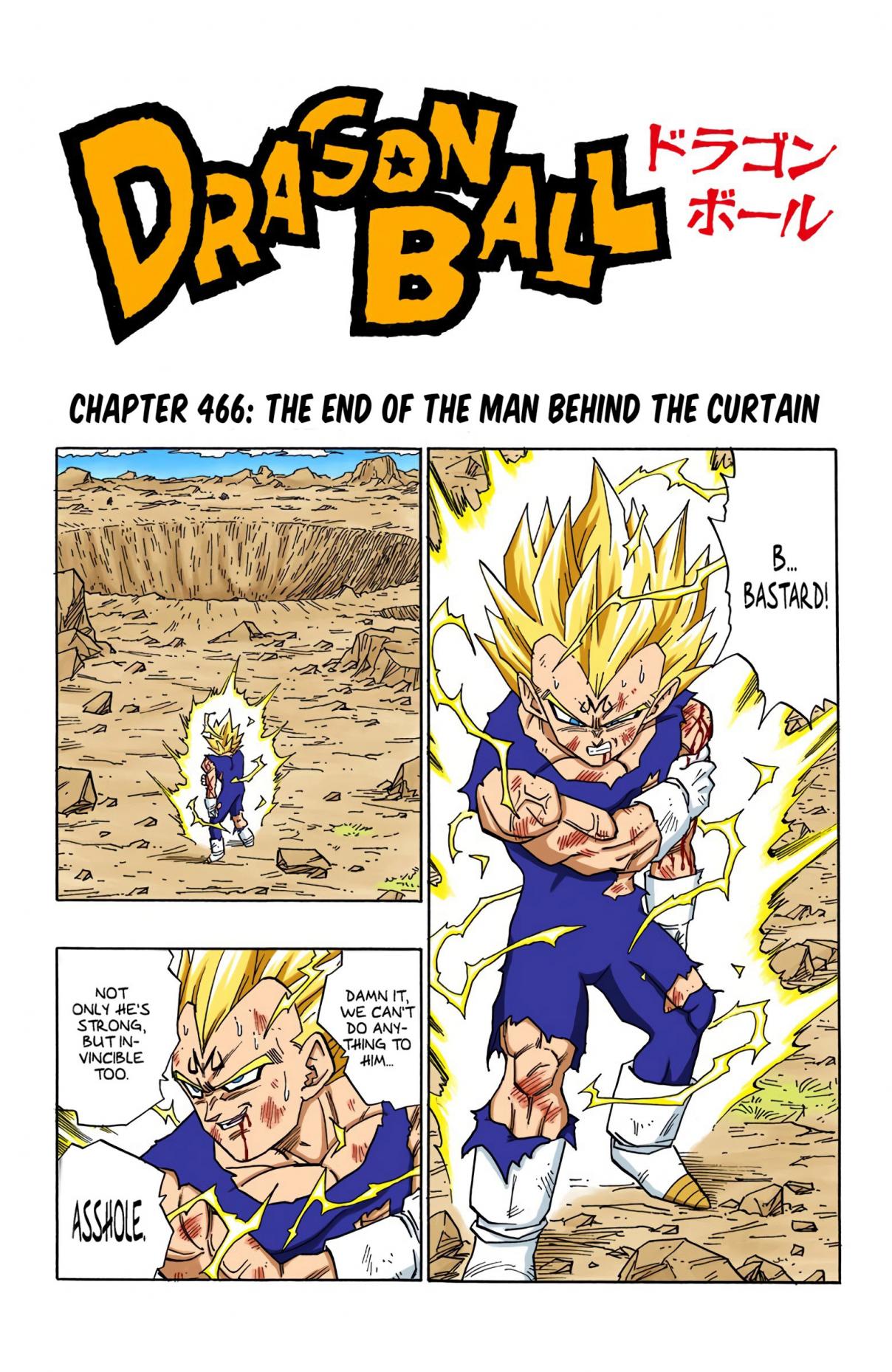 Dragon Ball - Digital Colored Comics 466 The End of the Man Behind the Curtain