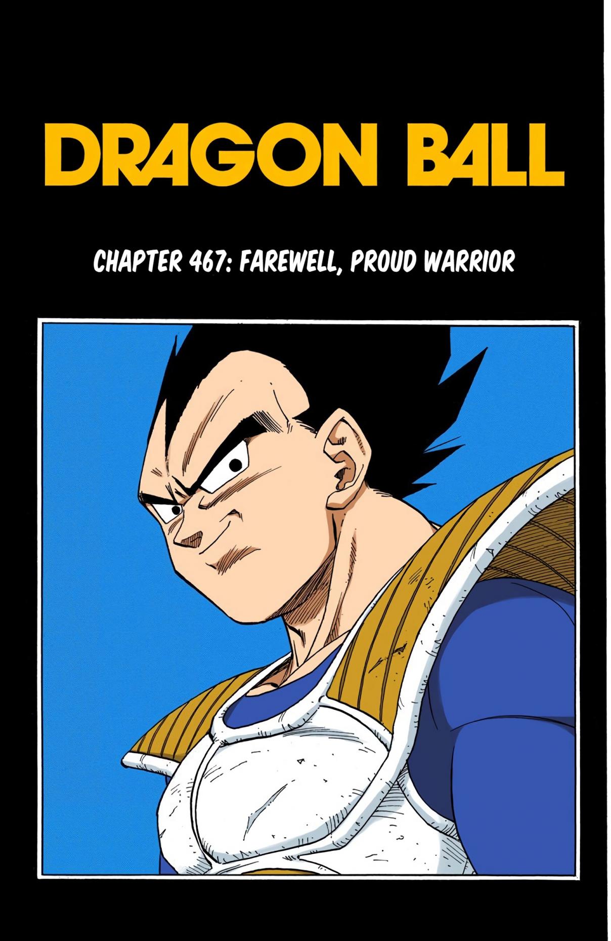 Dragon Ball - Digital Colored Comics 467 Farewell, Proud Warrior