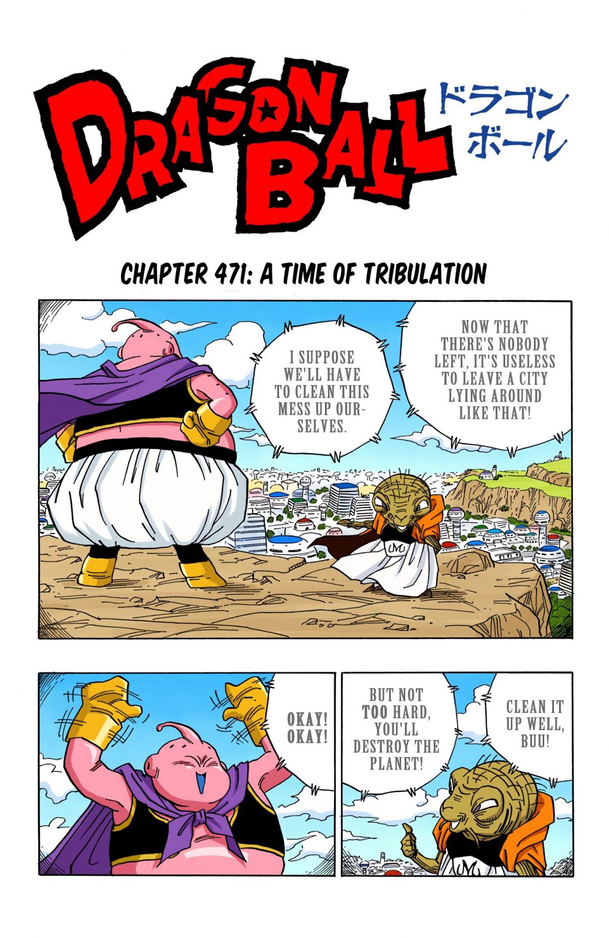 Dragon Ball - Digital Colored Comics 471 A Time of Tribulation