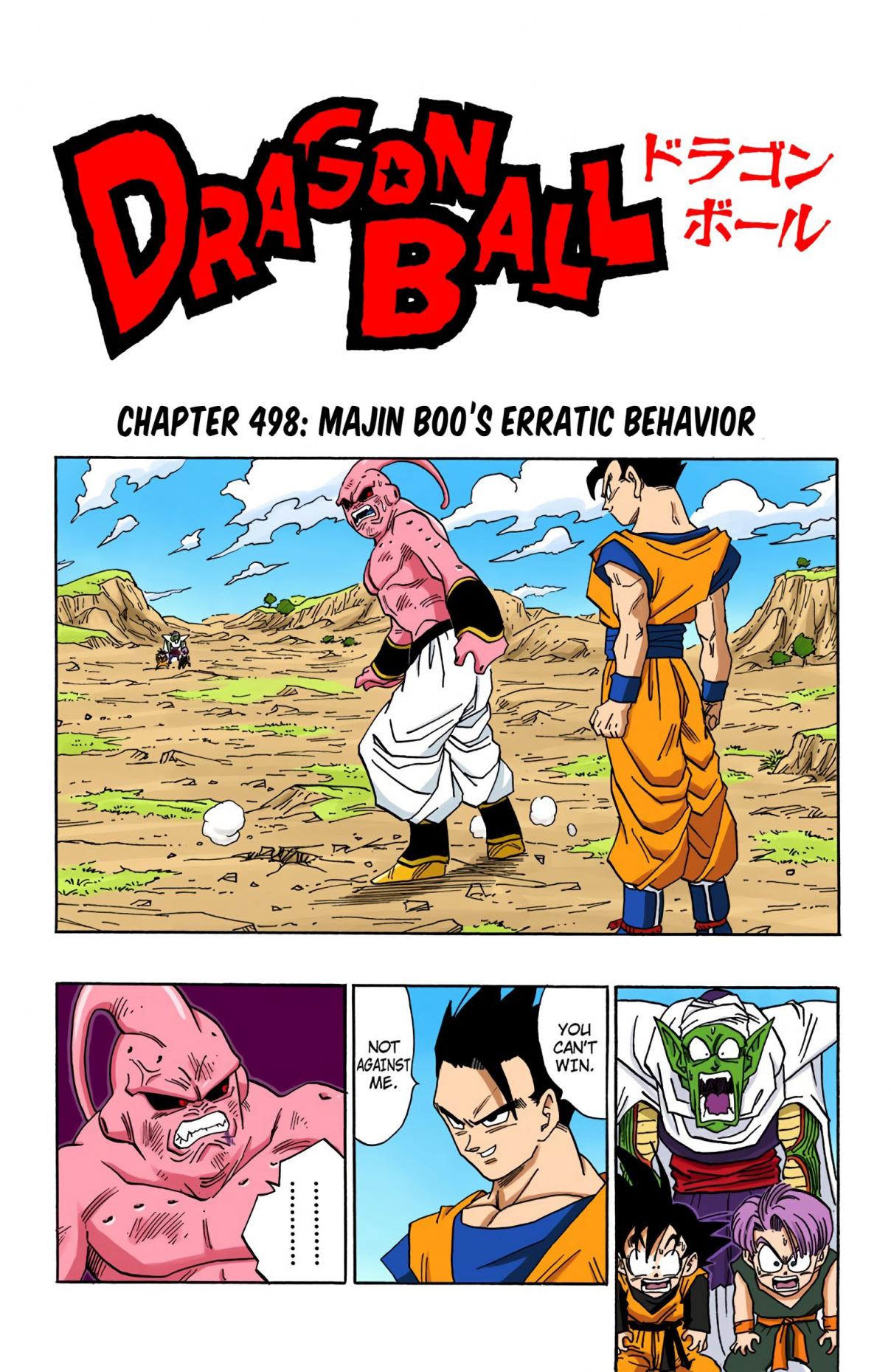 Dragon Ball - Digital Colored Comics 498 Majin Boo’s Erratic Behavior