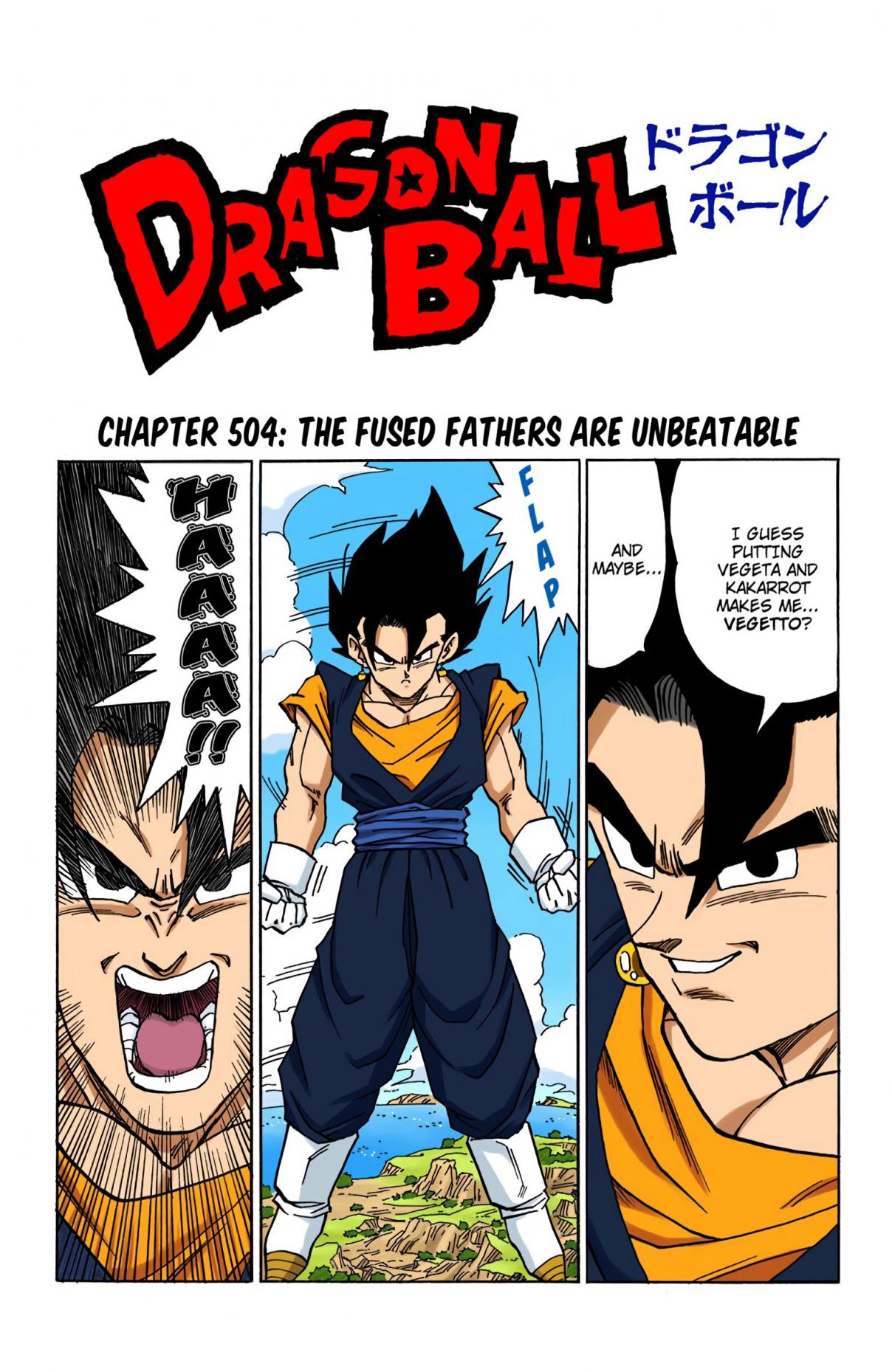 Dragon Ball - Digital Colored Comics 504 The Fused Fathers are Unbeatable