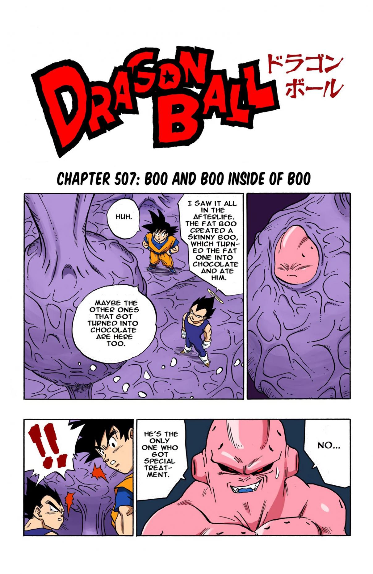 Dragon Ball - Digital Colored Comics 507 Boo and Boo Inside of Boo
