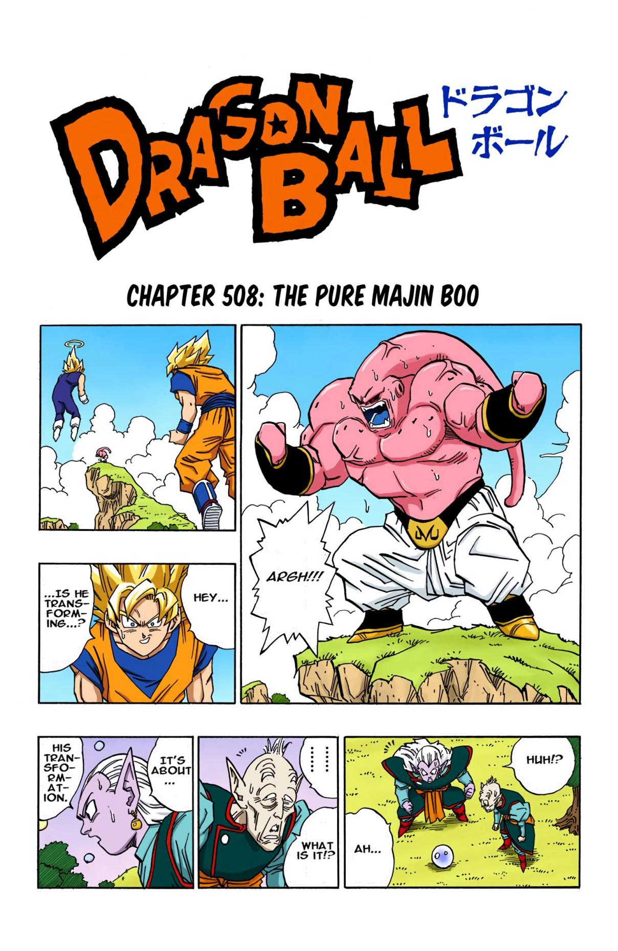 Dragon Ball - Digital Colored Comics 508 The Pure Majin Boo