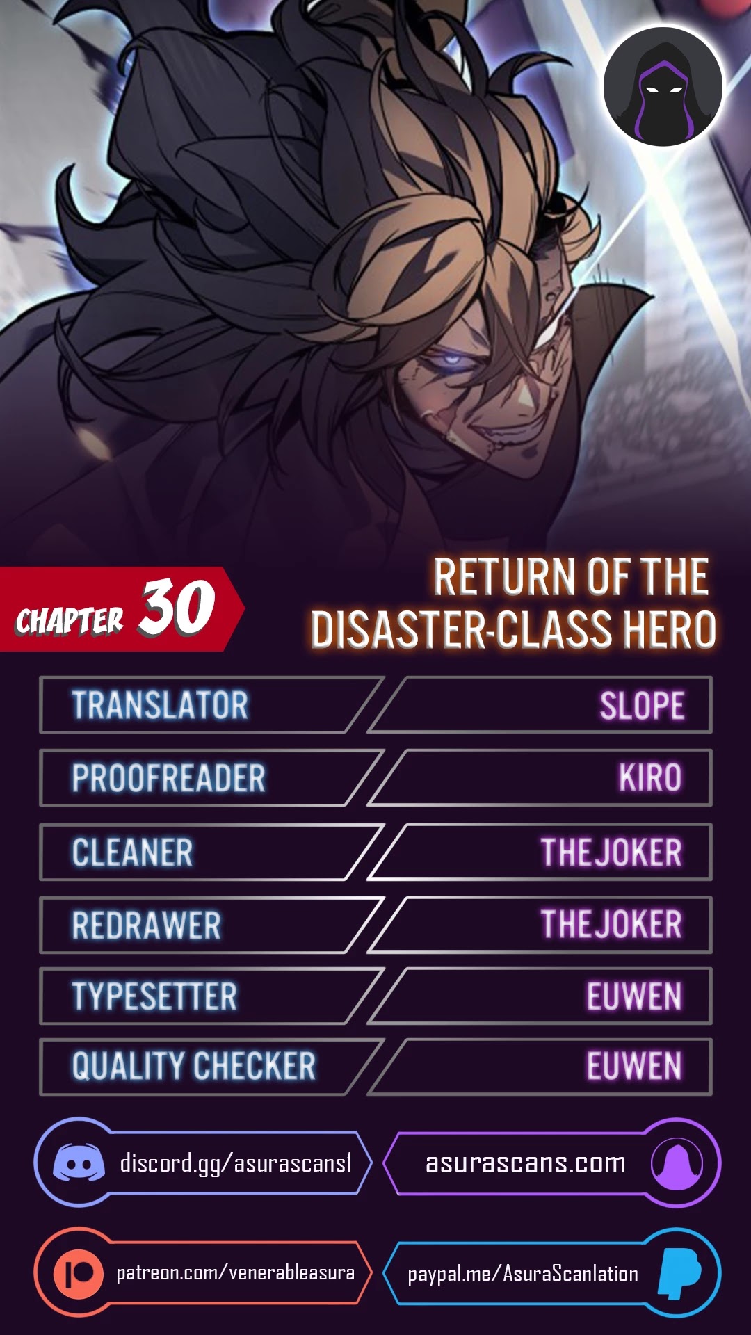 The Return of the Disaster-Class Hero Ch.030