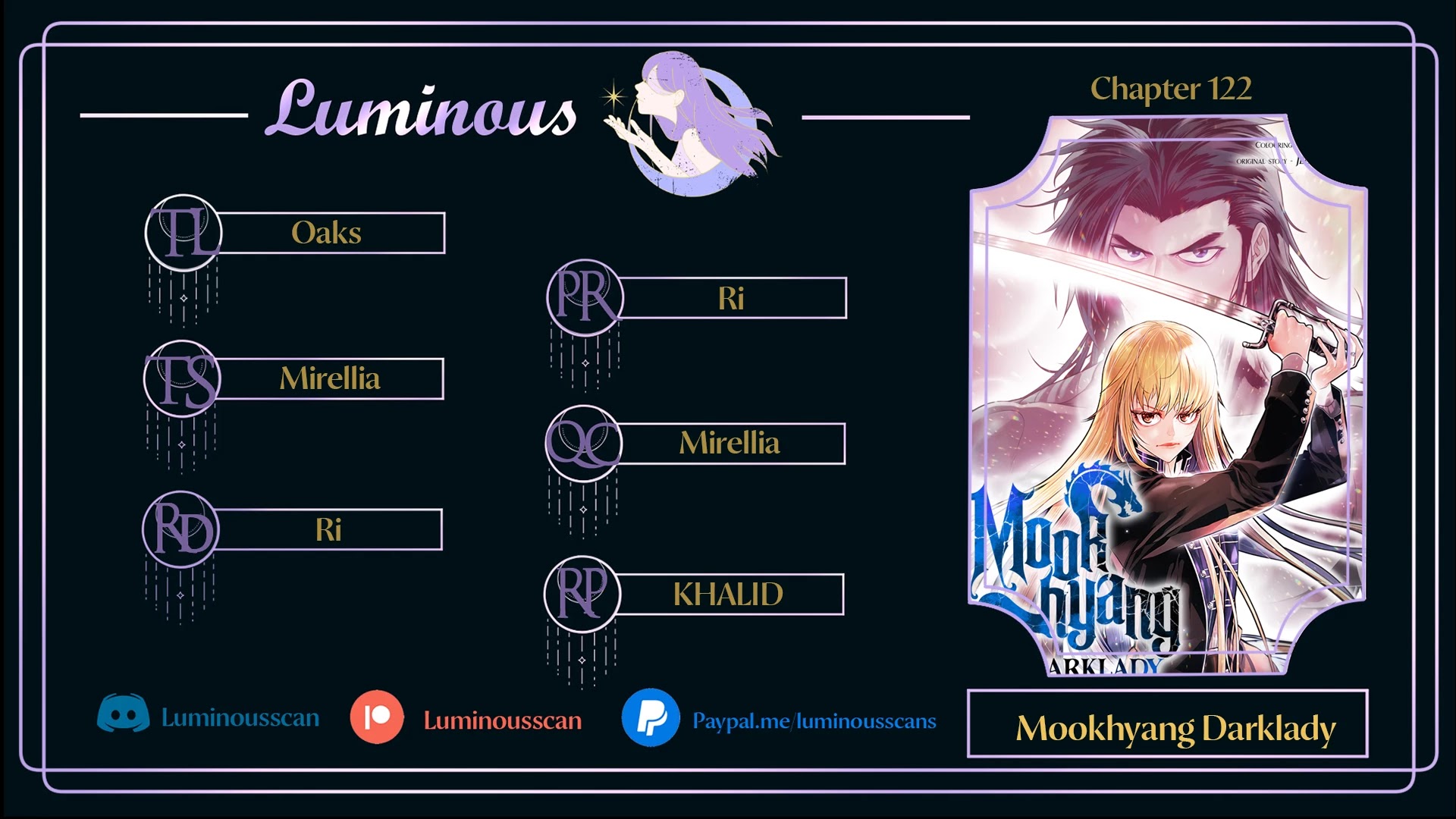 Mookhyang - Dark Lady Chapter 122