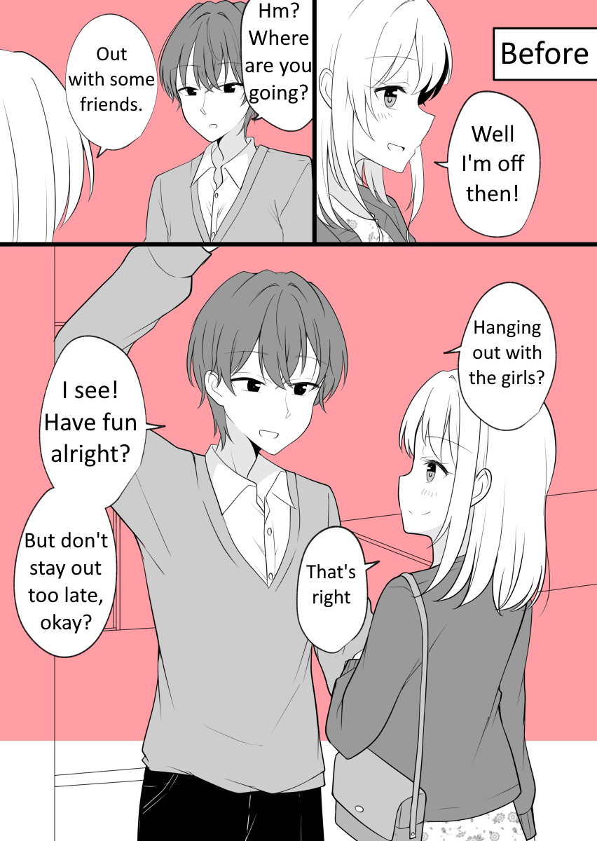 Daily Life of a Couple in Which the Boyfriend Became a Girl One Day 19