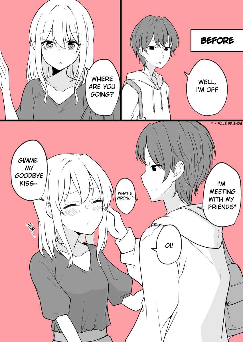Daily Life of a Couple in Which the Boyfriend Became a Girl One Day 20