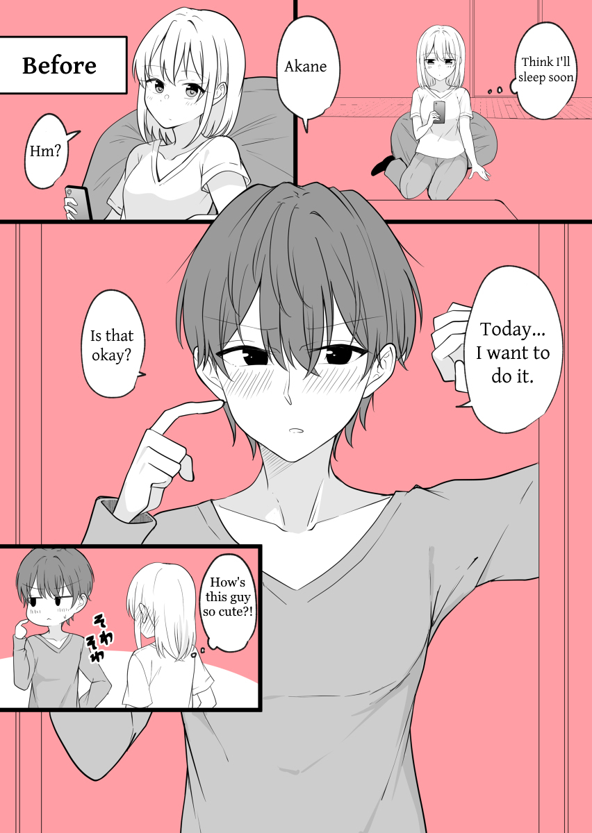 Daily Life of a Couple in Which the Boyfriend Became a Girl One Day 33