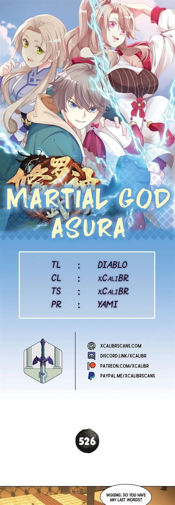 Martial God Asura Ch.526