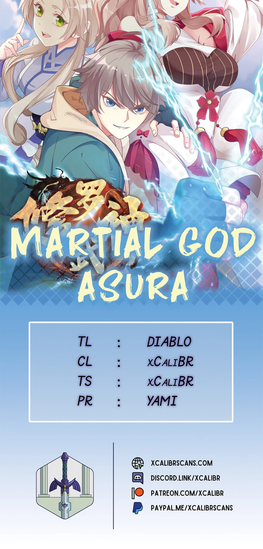 Martial God Asura Chapter 587