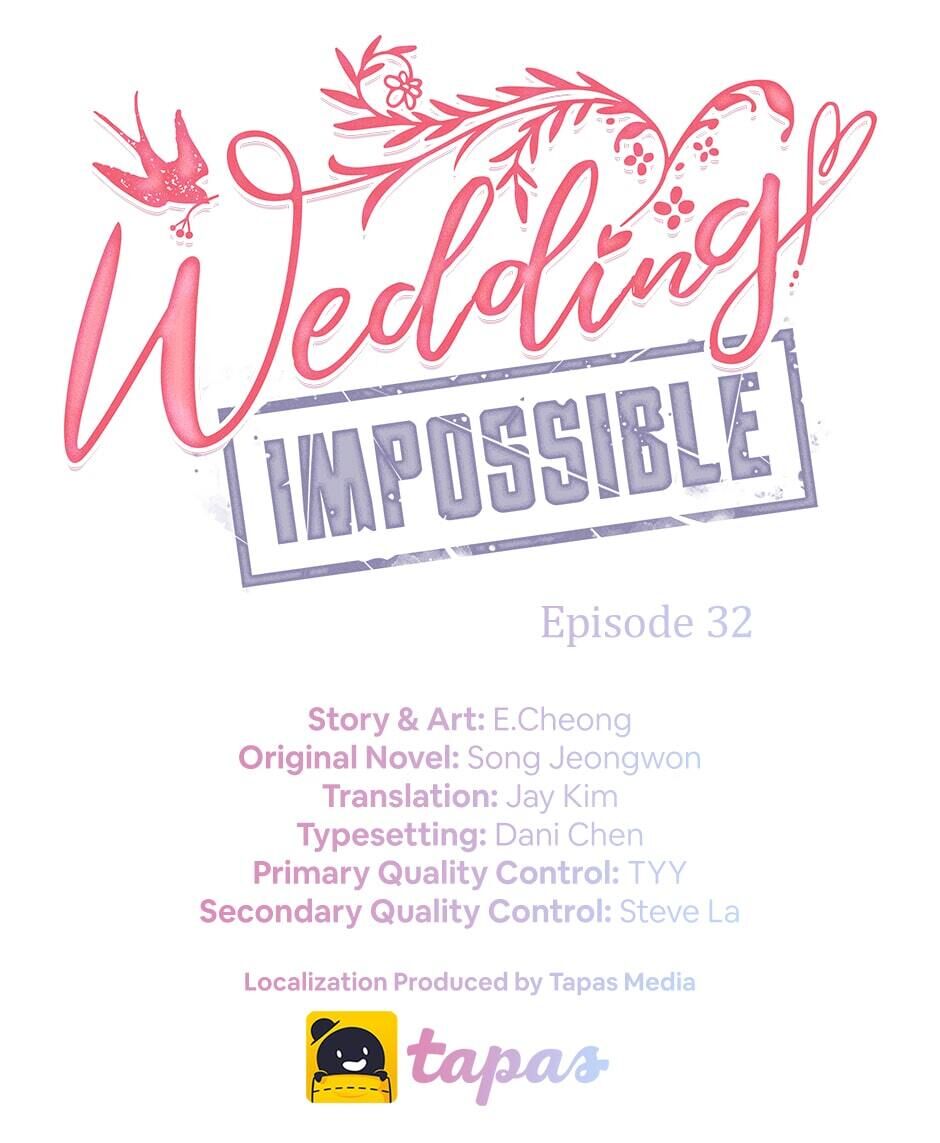 Wedding Impossible Chapter 32