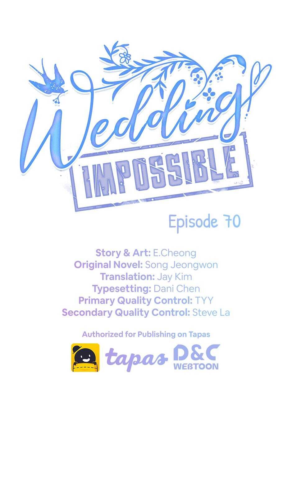 Wedding Impossible Chapter 70