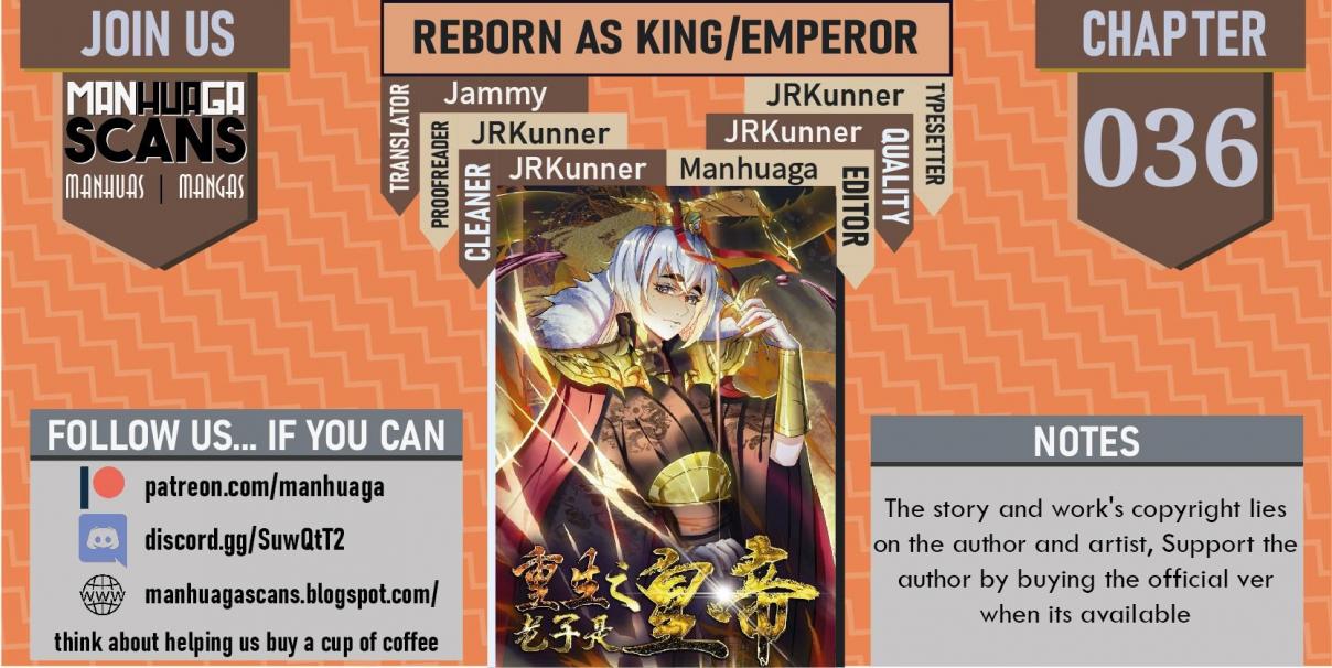 Reborn As King/Emperor Chap 36