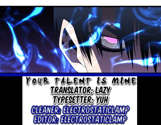 Your Talent is Mine Chapter 20