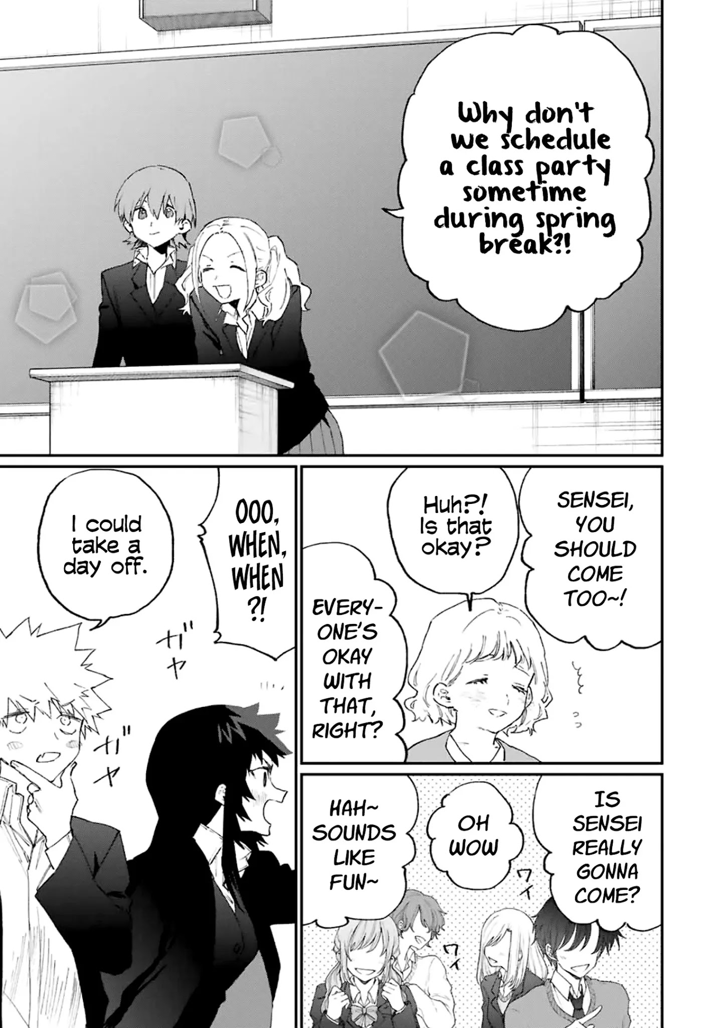 Shikimori's Not Just A Cutie Chapter 115