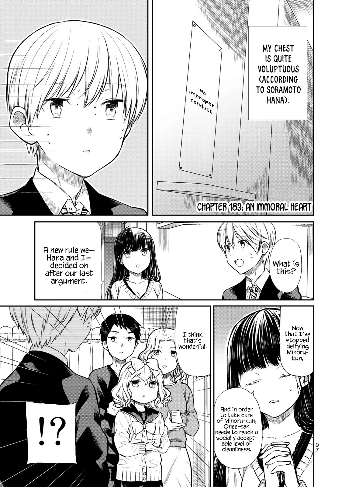 The Story Of An Onee-San Who Wants To Keep A High School Boy Chapter 183