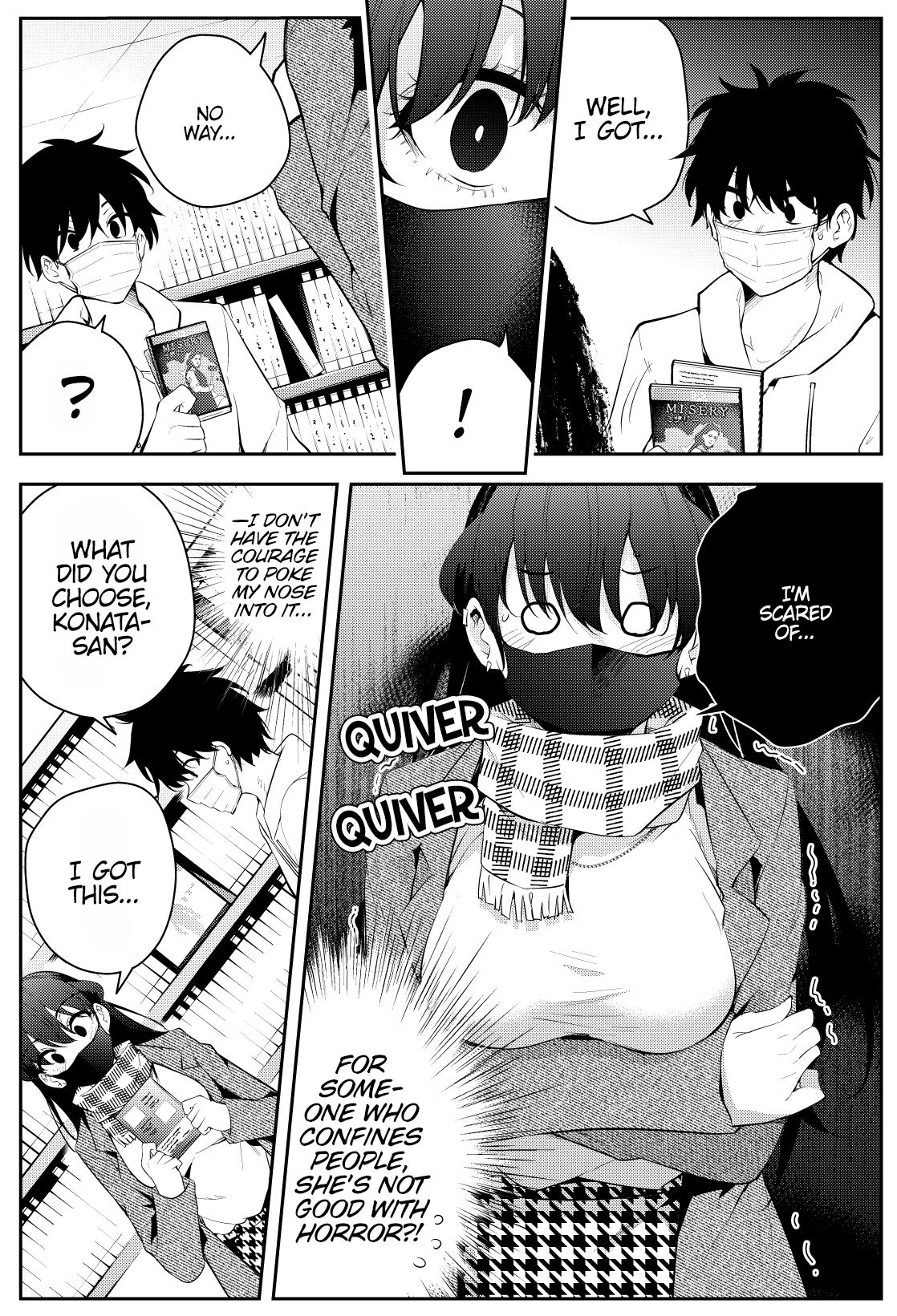 The Story Of A Manga Artist Confined By A Strange High School Girl Chapter 36