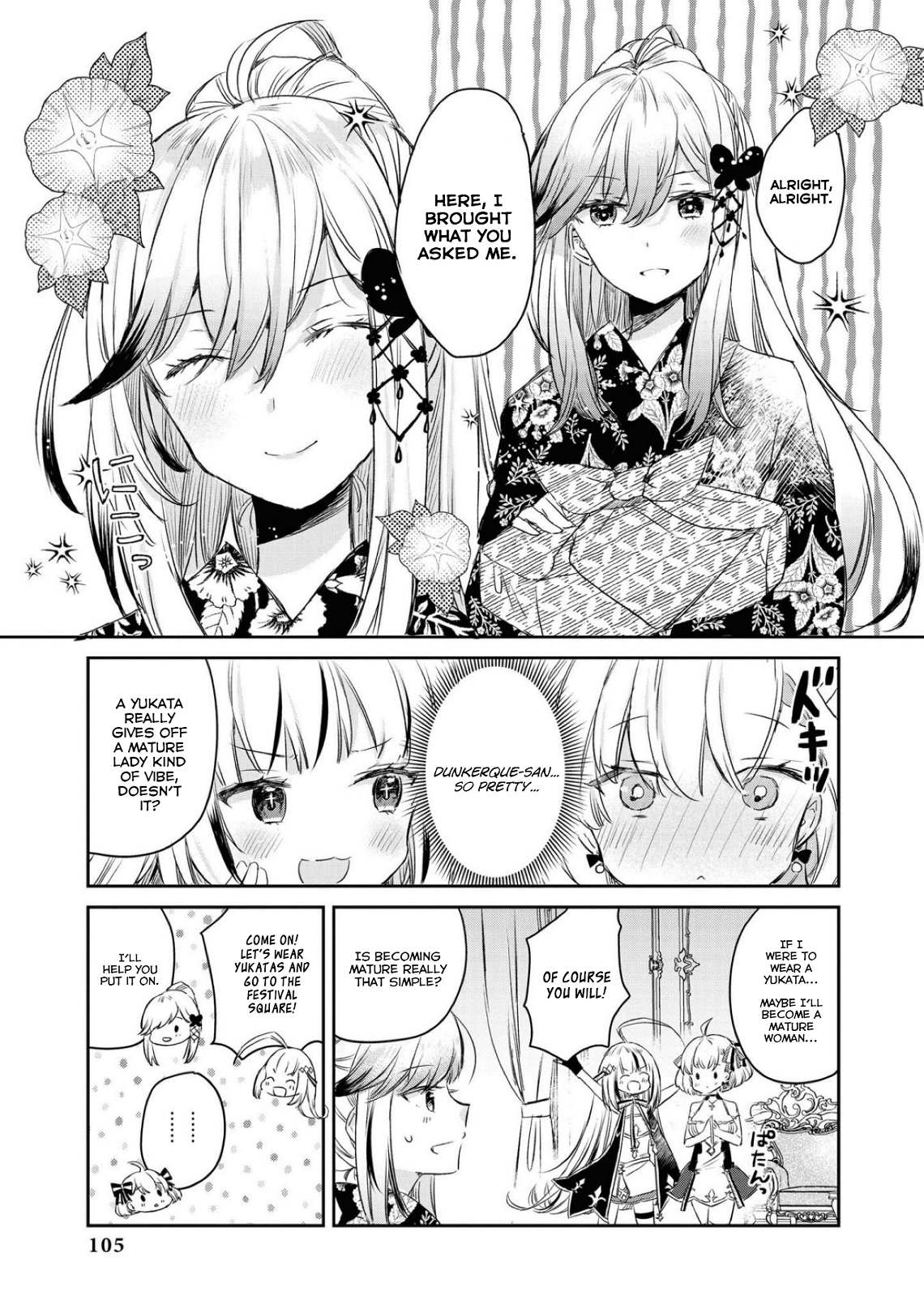 Azur Lane Comic Anthology Breaking!! Vol. 1 Ch. 10 I Want To Become A Mature Woman