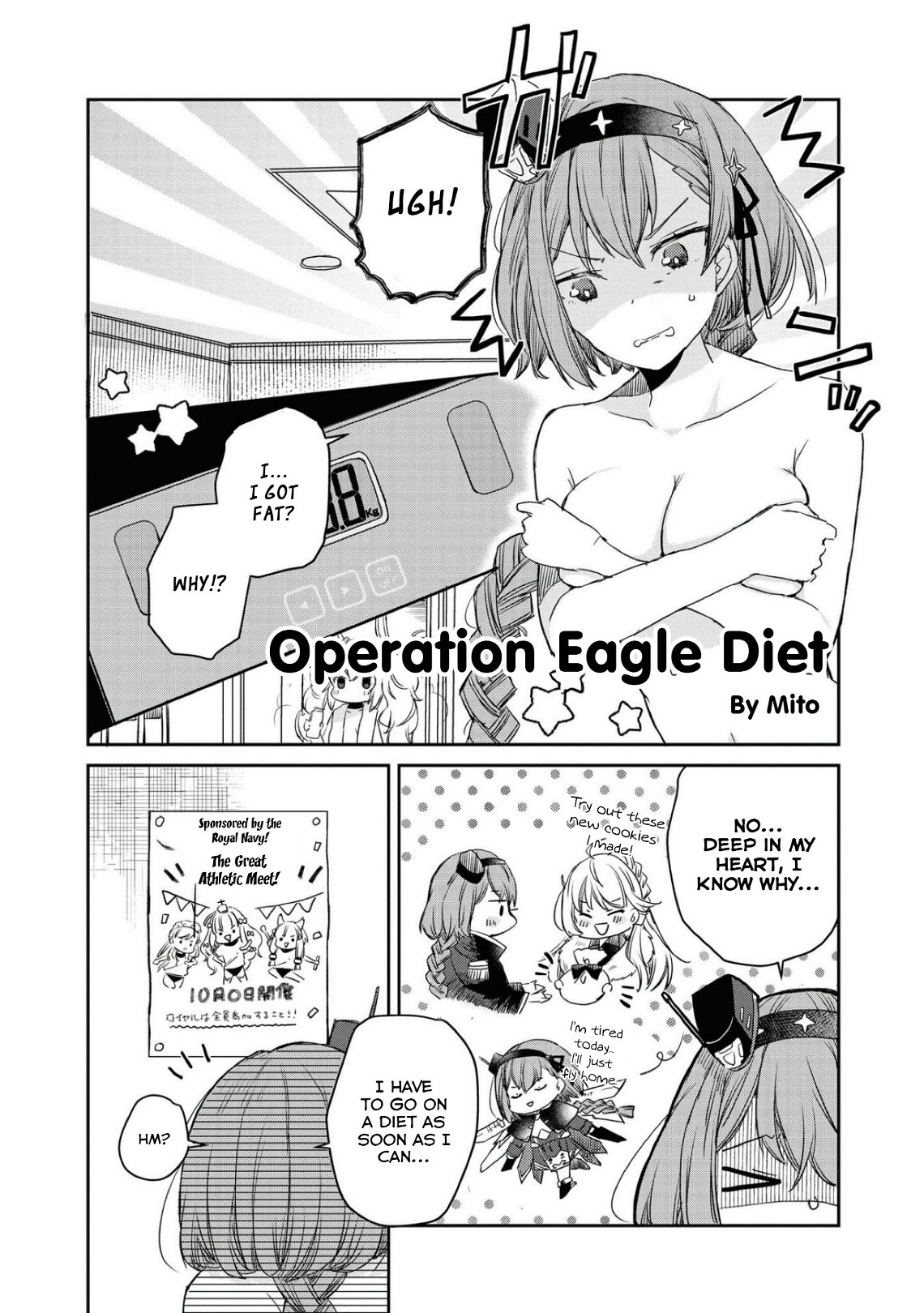 Azur Lane Comic Anthology Breaking!! 23 Operation Eagle Diet