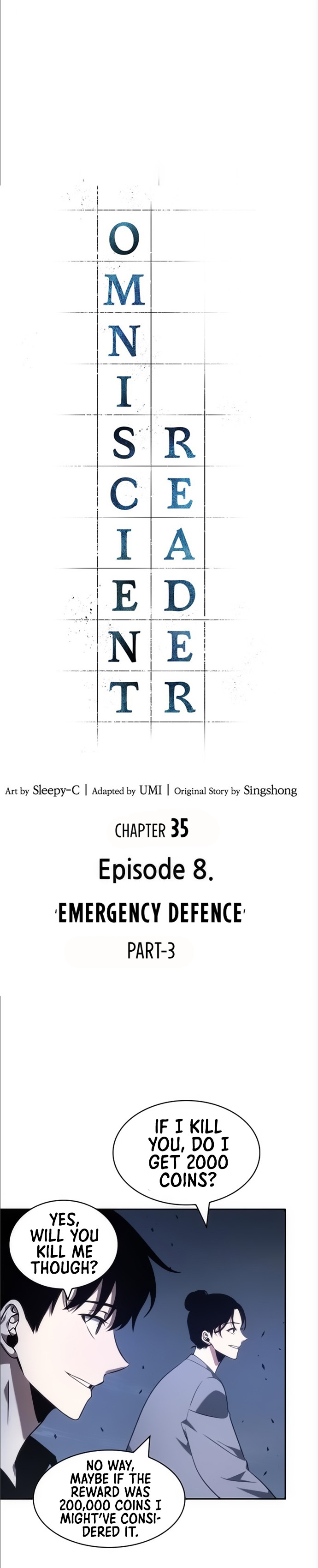 Omniscient Reader's Viewpoint Ch. 35 Emergency Defense Part 3