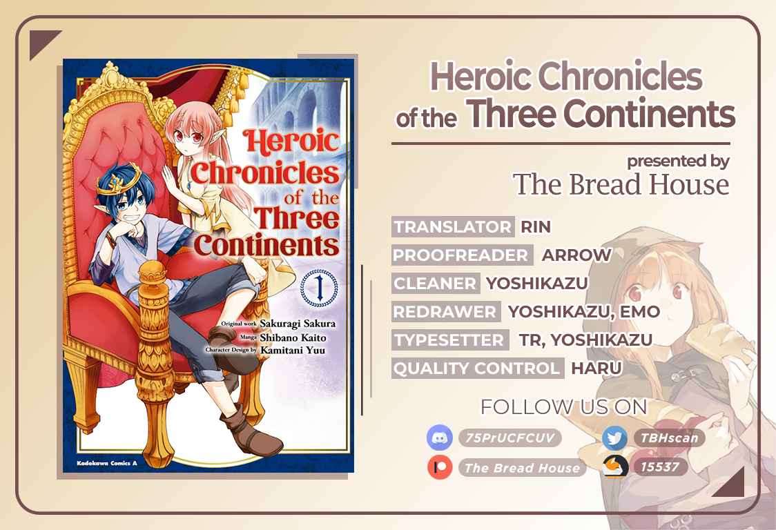 Hero of the Three Continents Vol. 1 Ch. 1 New Emperor