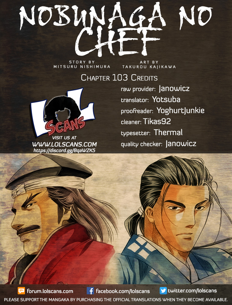 Nobunaga no Chef Vol. 12 Ch. 103 The Conger Eel of Midwinter