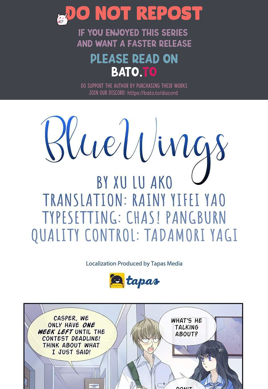 Blue Wings Chapter 376
