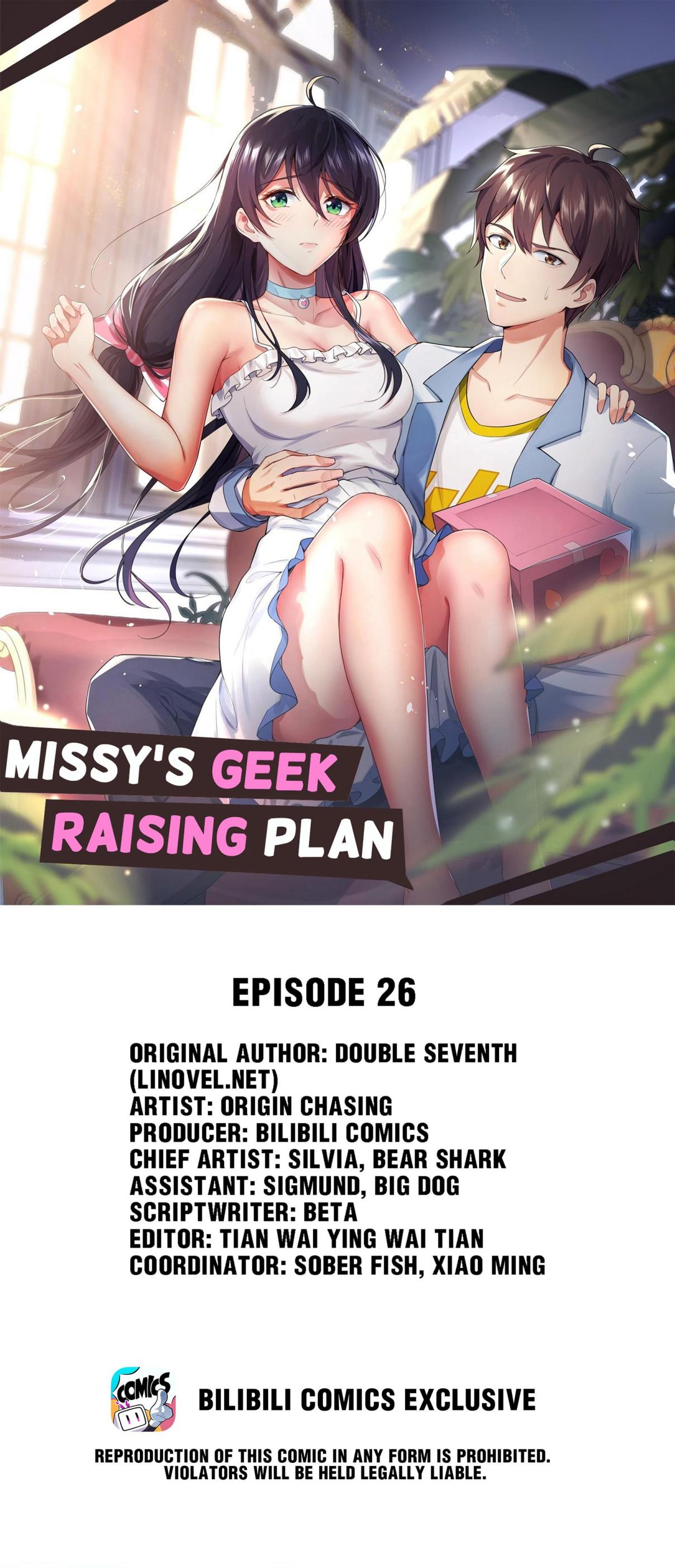 Missy's Geek Raising Plan 26.1