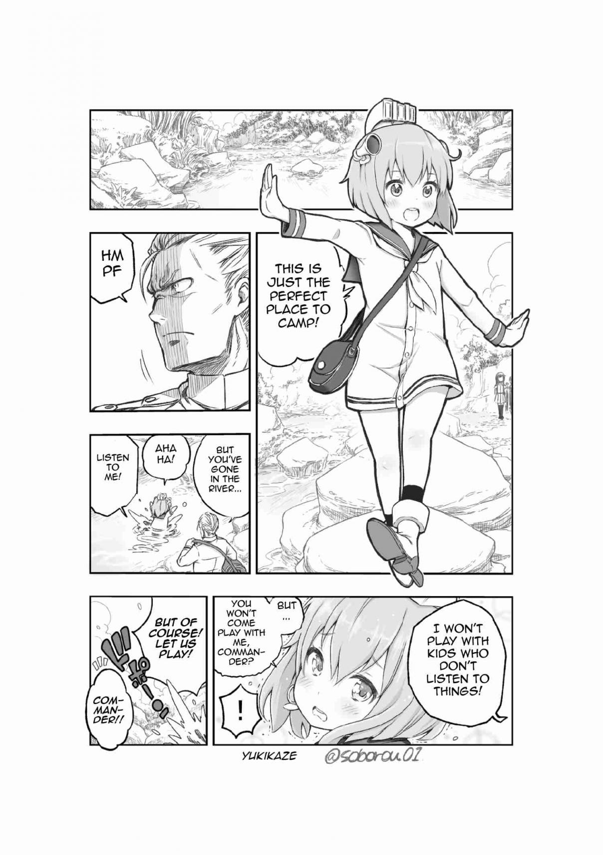 Kantai Collection We came to the camp Oneshot