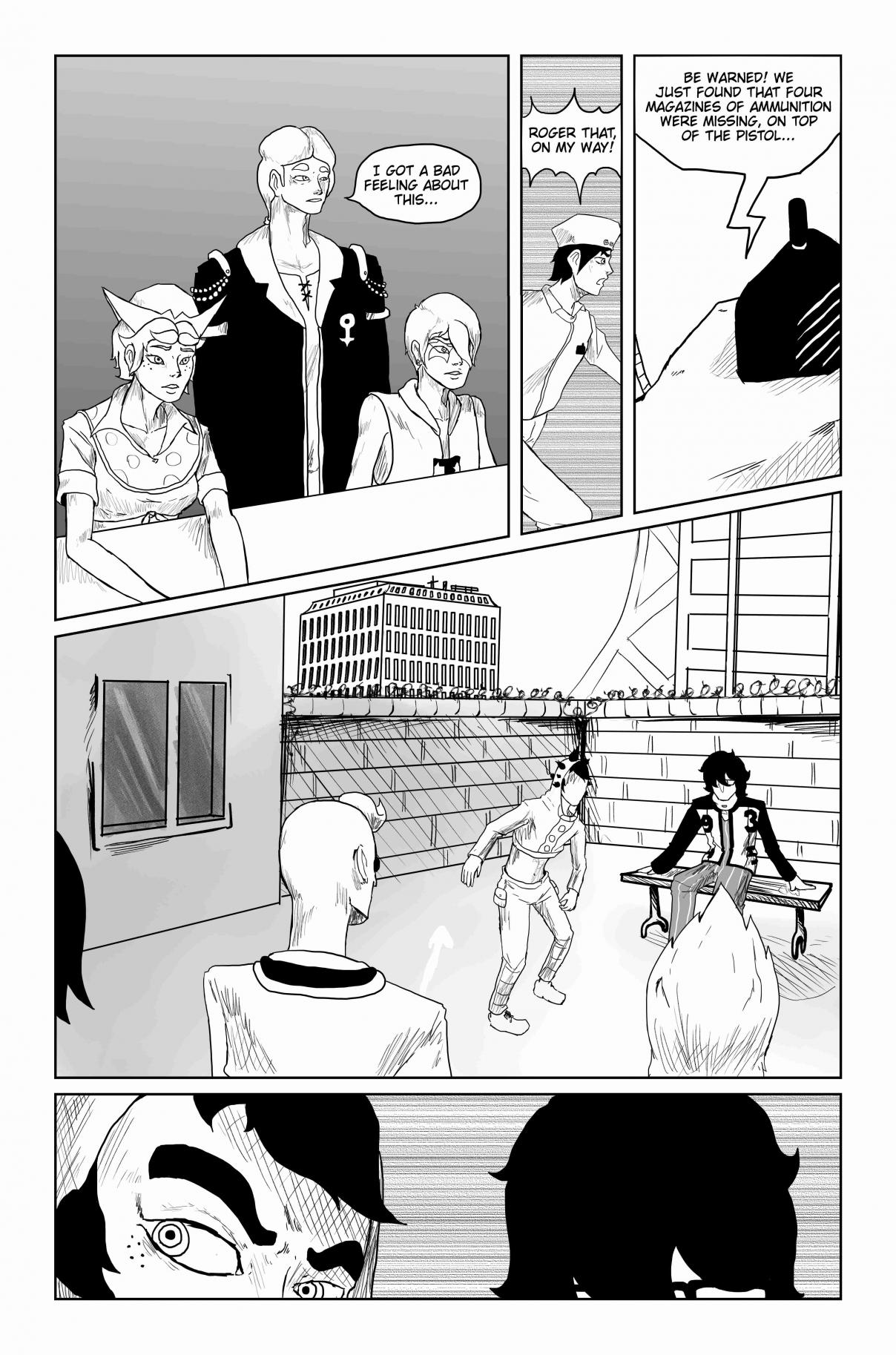 Jojo's Bizarre Adventure: City Living (Doujinshi) Vol. 1 Ch. 7 Pumped Up Kicks Part 1