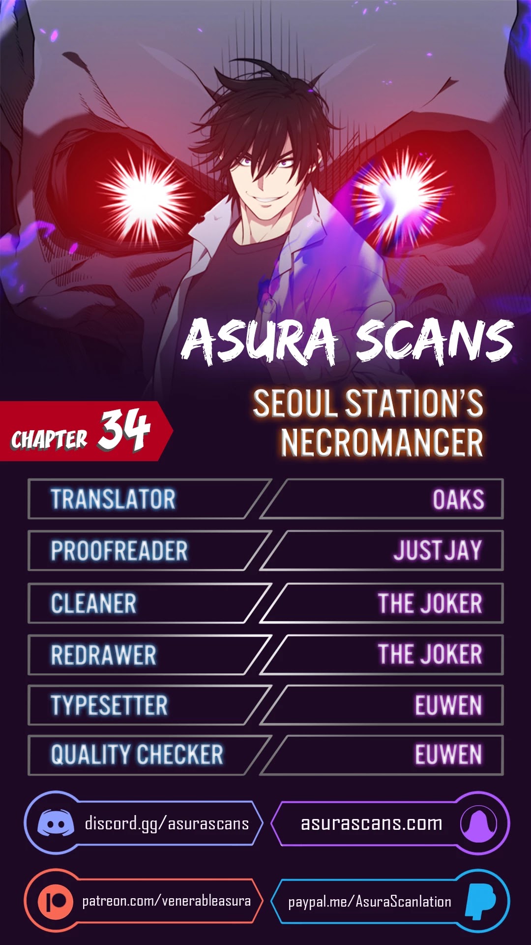 Seoul Station's Necromancer Chapter 34