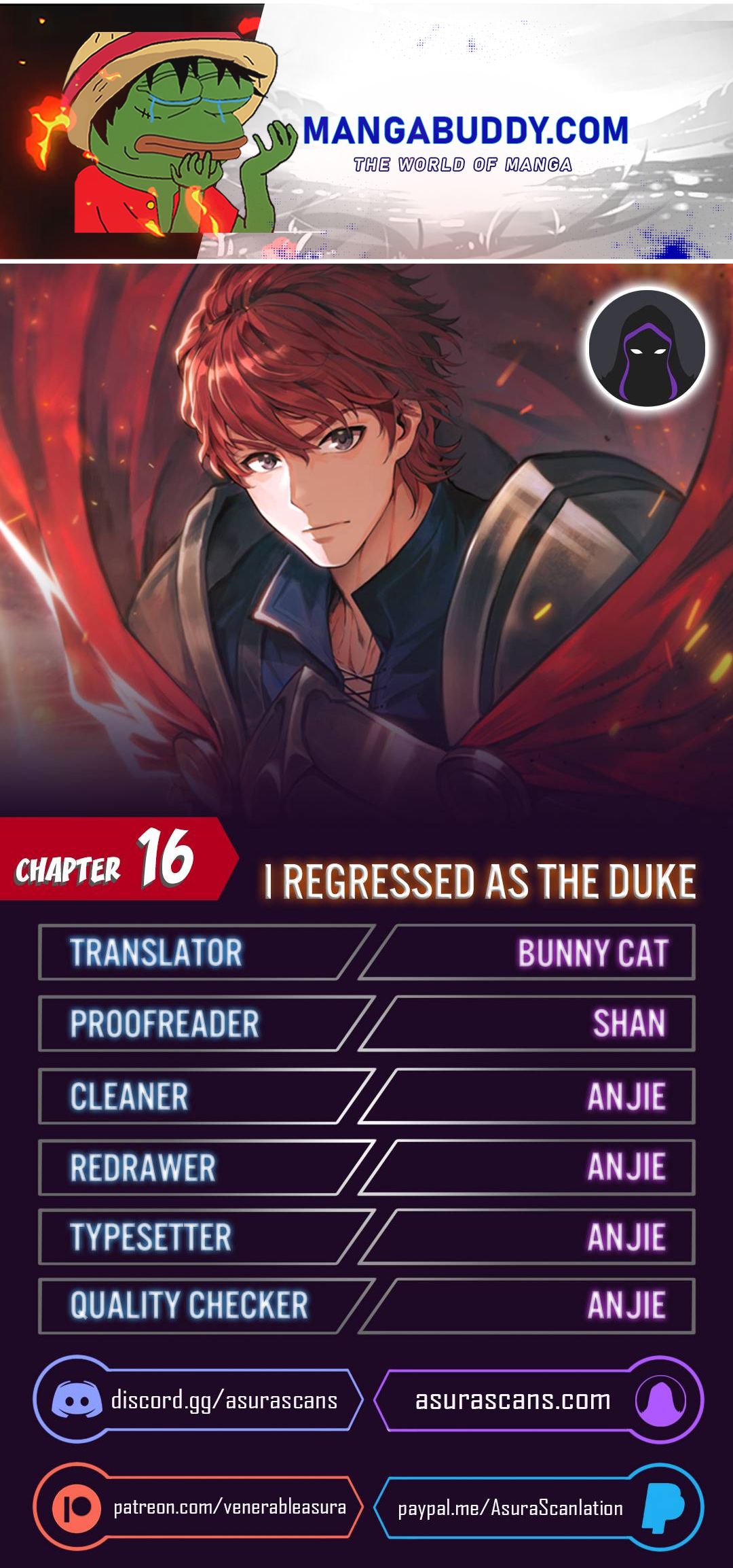 I Regressed As The Duke Chapter 16