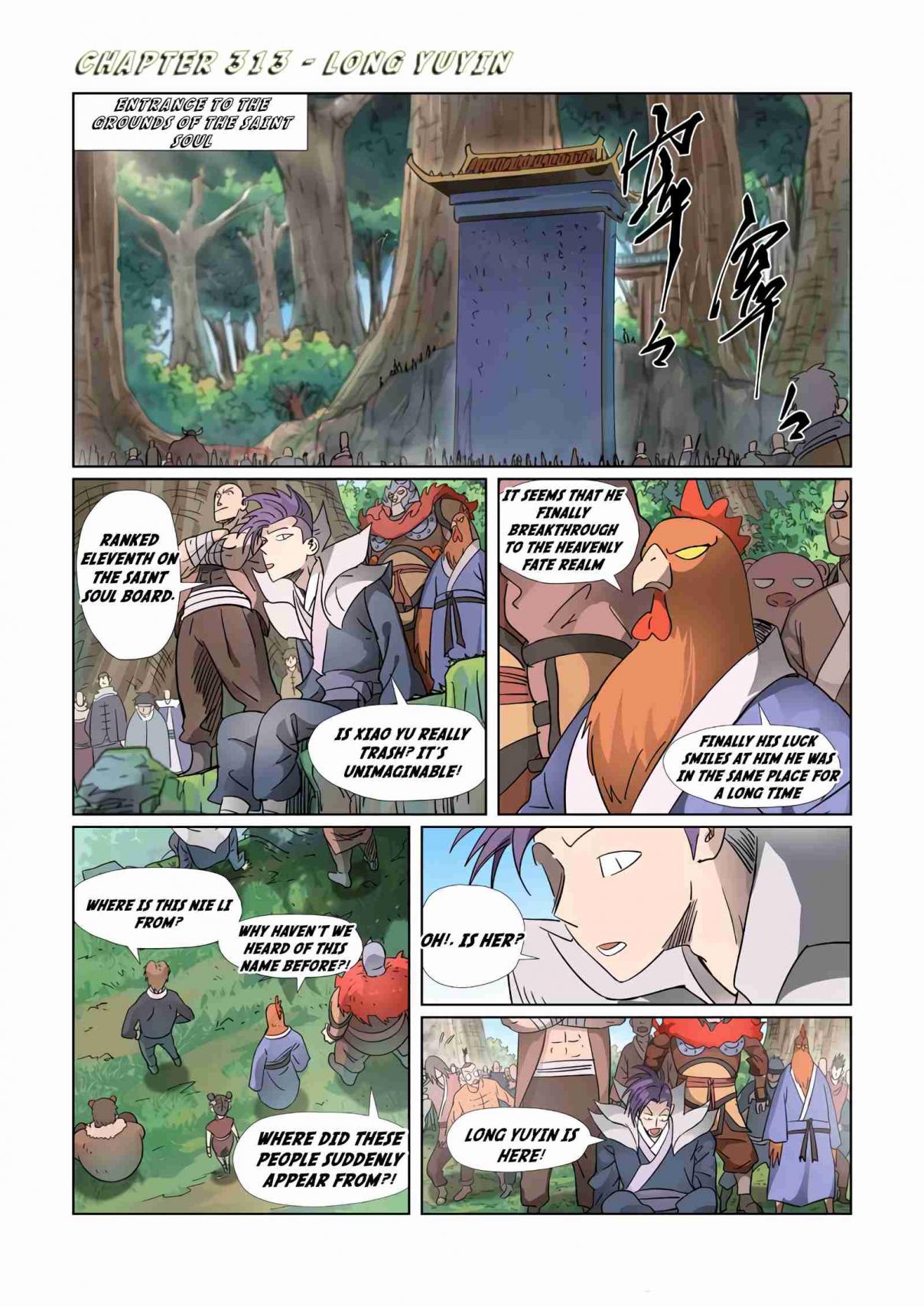 Tales of Demons and Gods Ch. 313.1