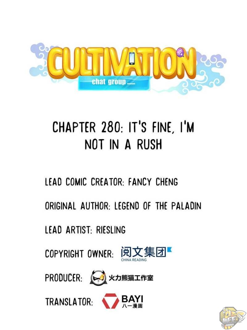 Cultivation Chat Group Chap 280