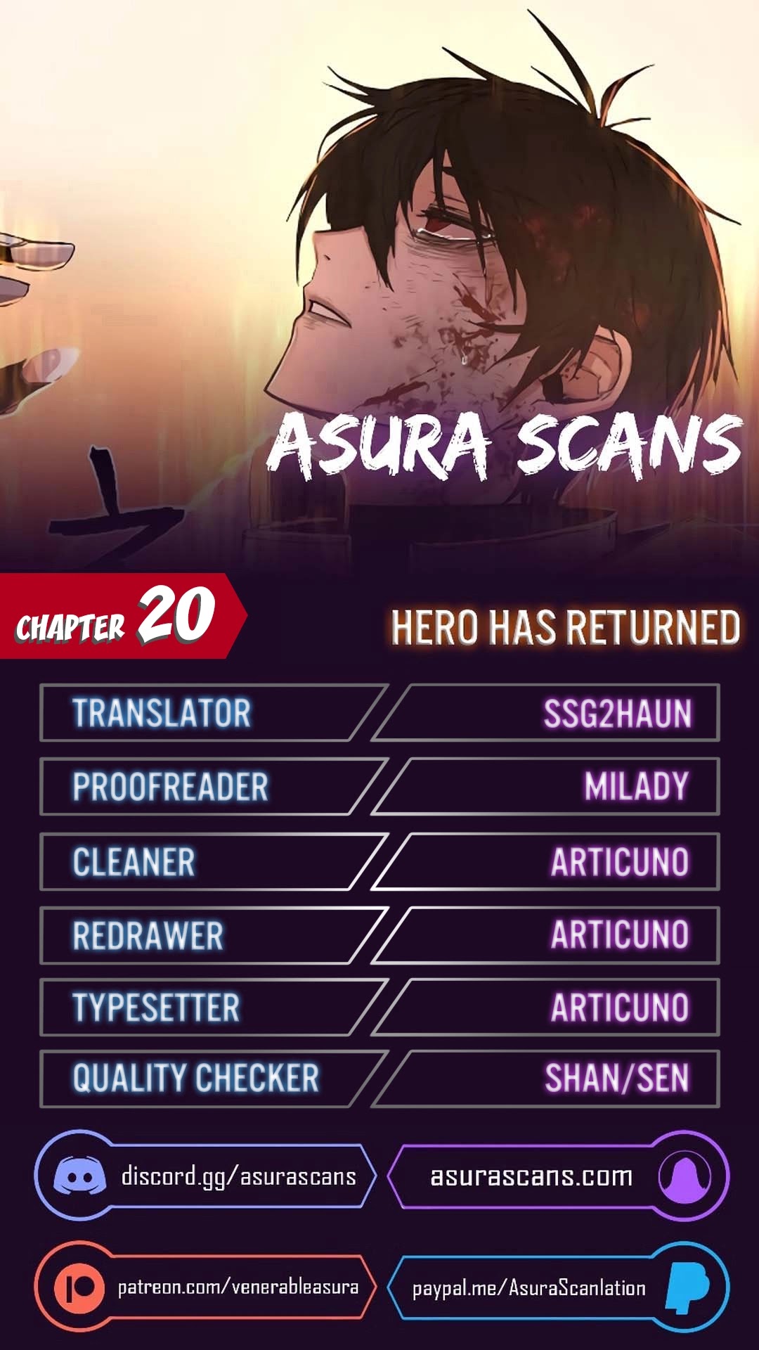 Hero Has Returned Chapter 20