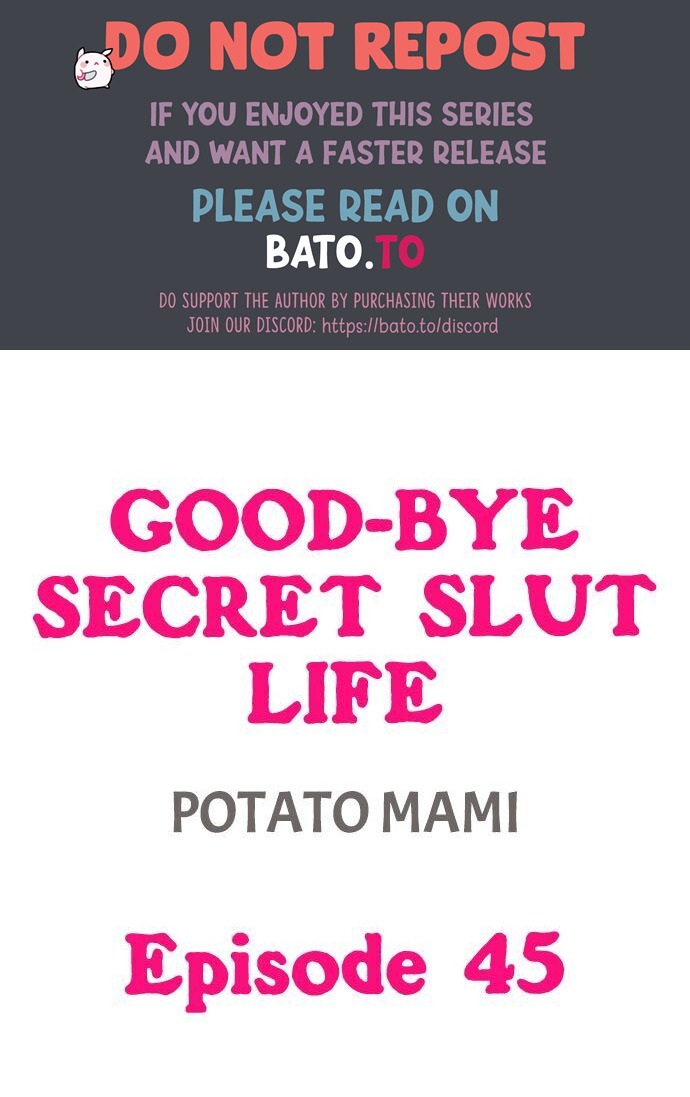 Good-Bye Secret Slut Life Chapter 45