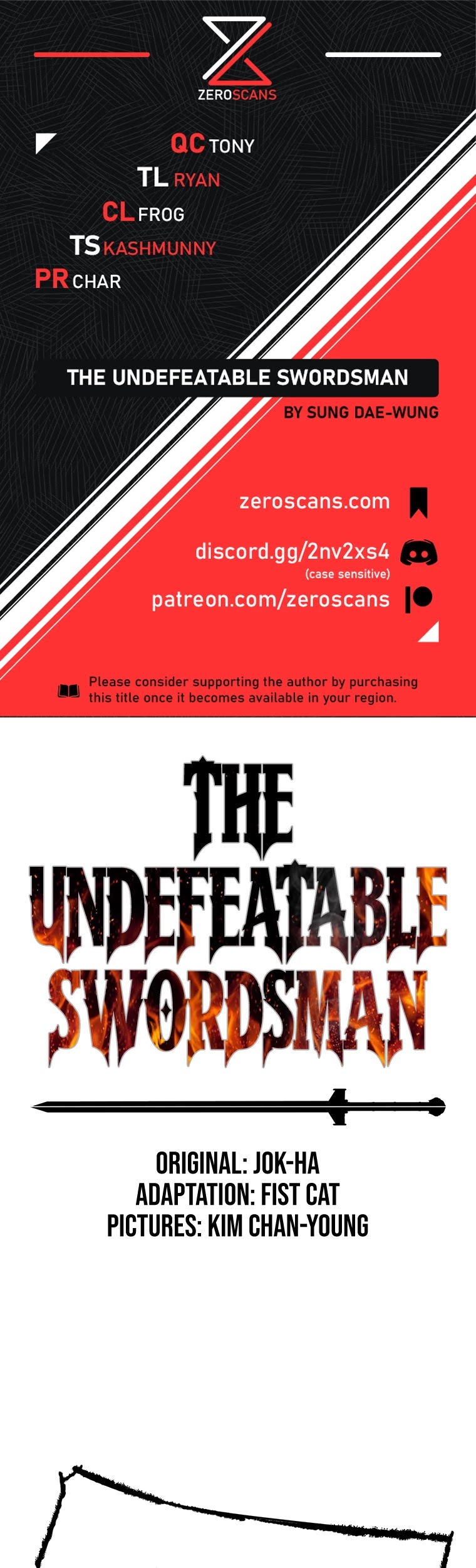 The Undefeatable Swordsman Chapter 81