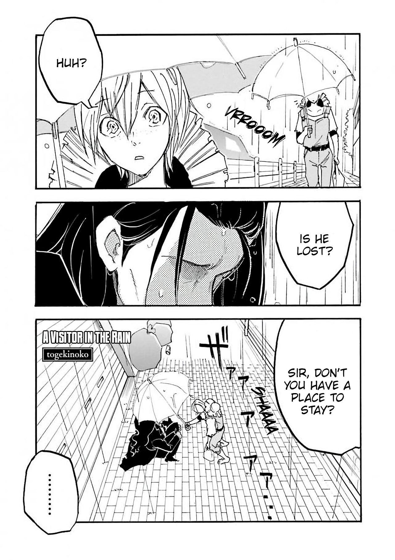 Bungou Stray Dogs Official Anthology Vol. 1 Ch. 7 A Visitor in the Rain