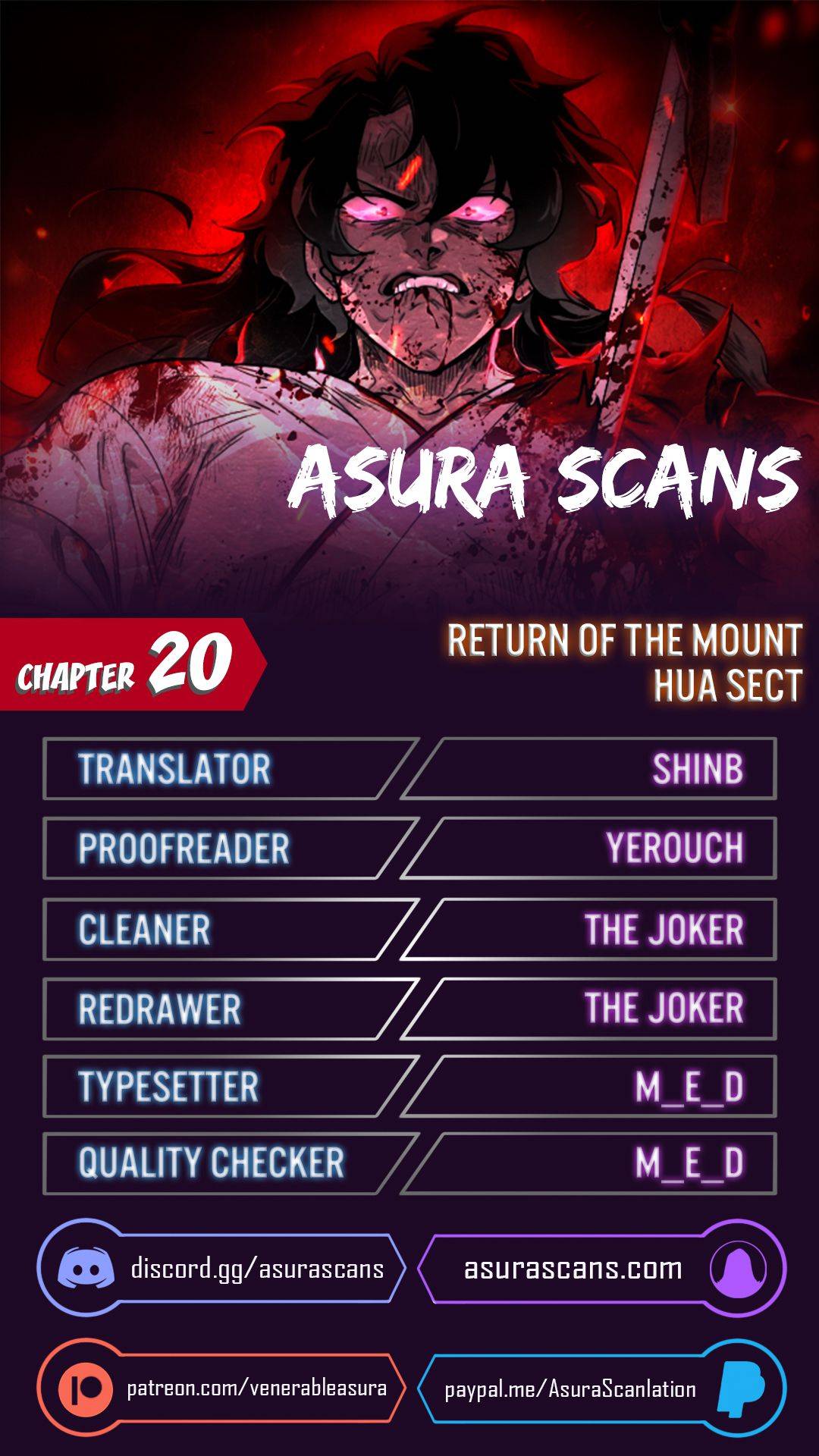 Return Of The Mount Hua Sect Chapter 20