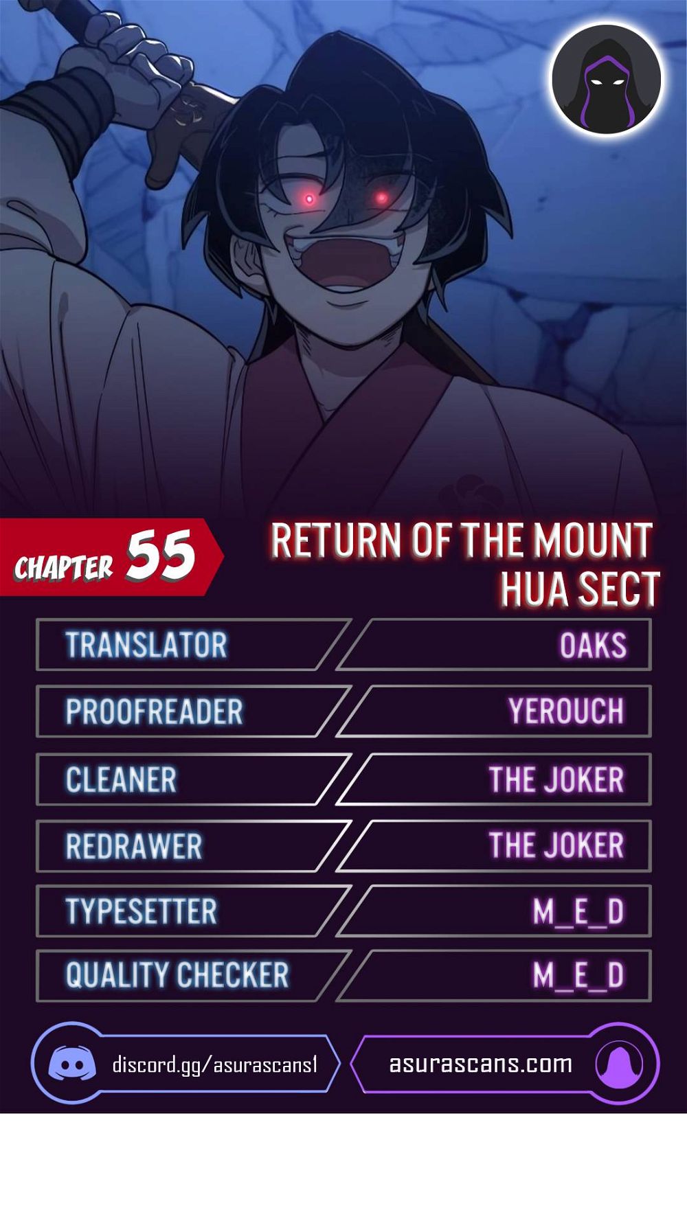 Return Of The Mount Hua Sect Chapter 55