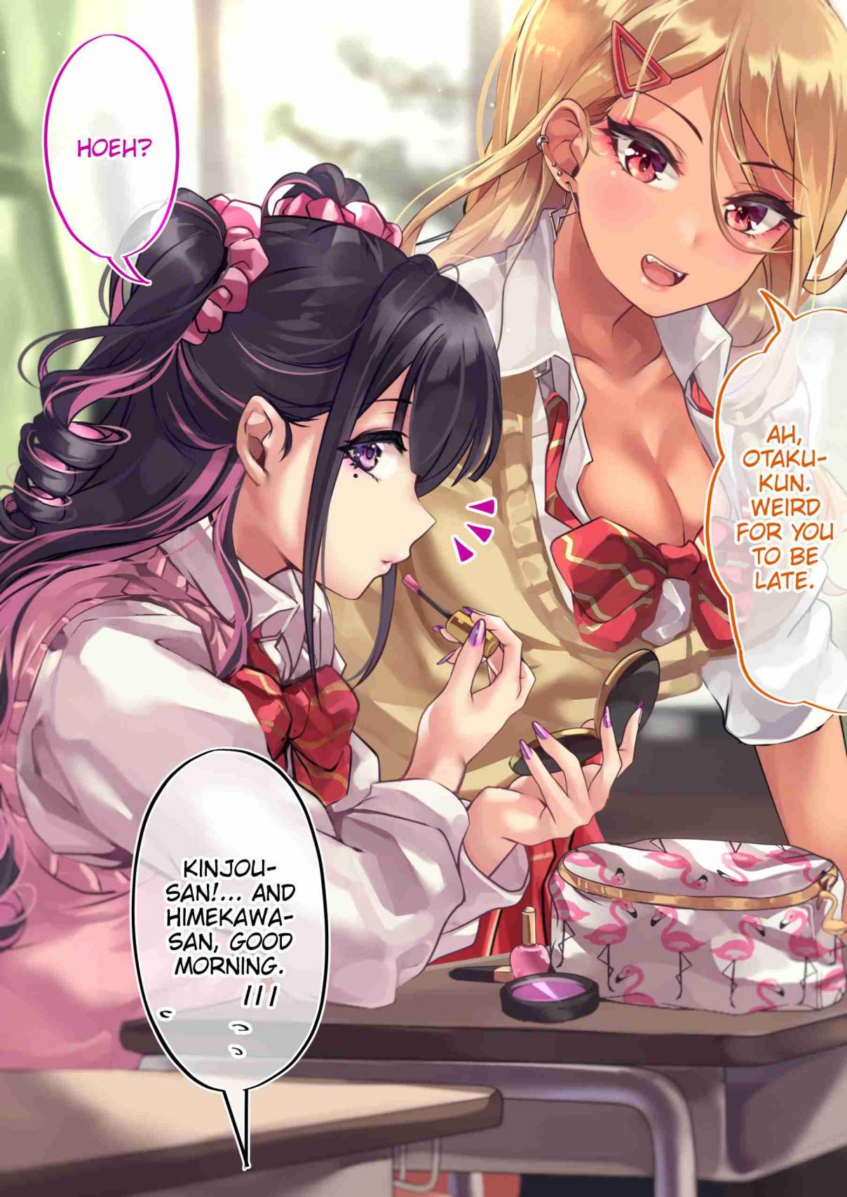 The Story of an Otaku and a Gyaru Falling in Love 68 Affection Level: --%