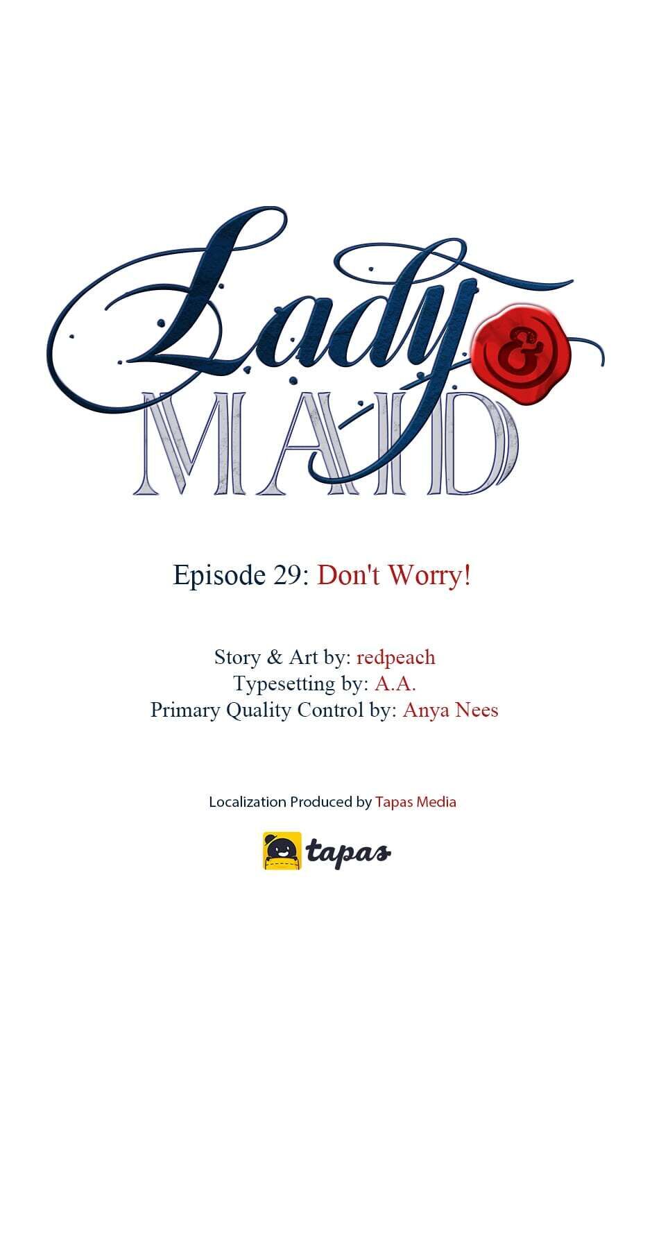 Lady & Maid Chapter 29