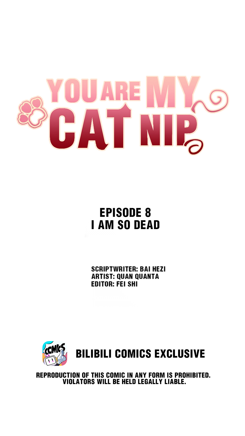You Are My Catnip 8 I Am So Dead