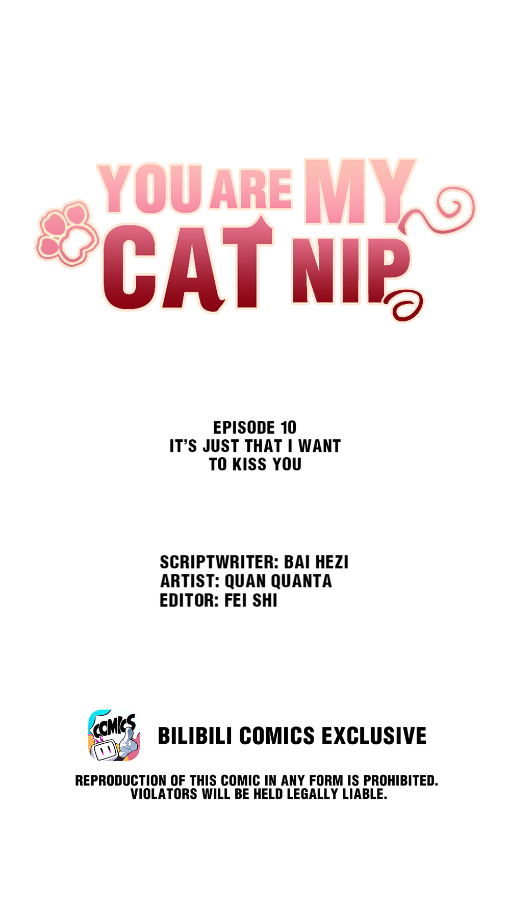 You Are My Catnip Chapter 10