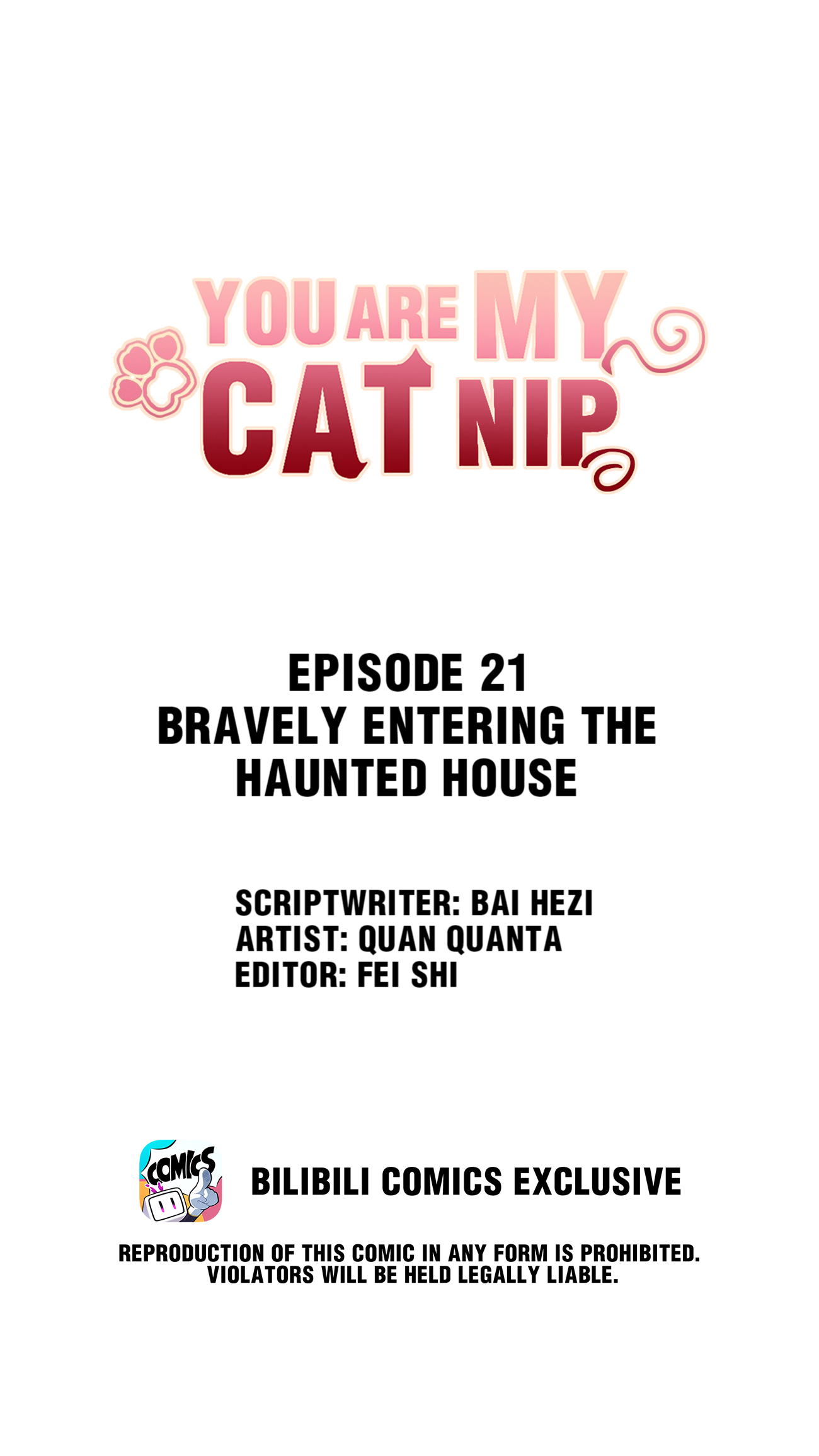 You Are My Catnip 21.1 Bravely Entering The Haunted House