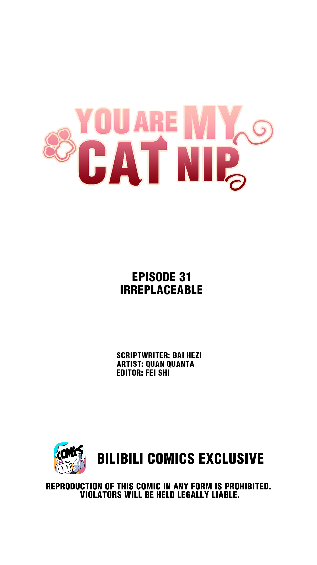 You Are My Catnip Chapter 31