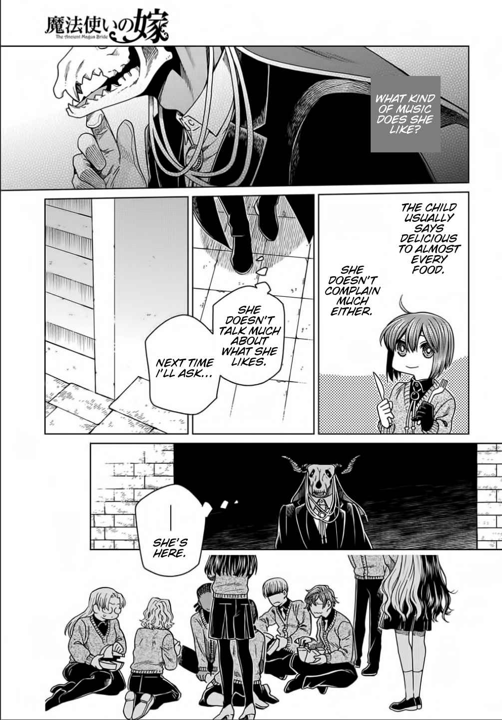 The Ancient Magus' Bride Ch. 74 Nothing venture, nothing have. IV
