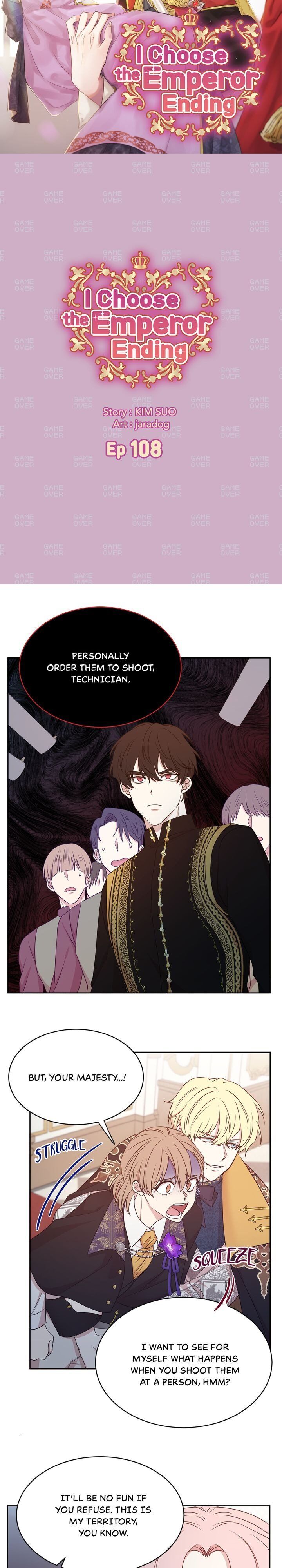 I Will Go with the Emperor's Ending I Will Go with the Emperor's Ending Ch.108