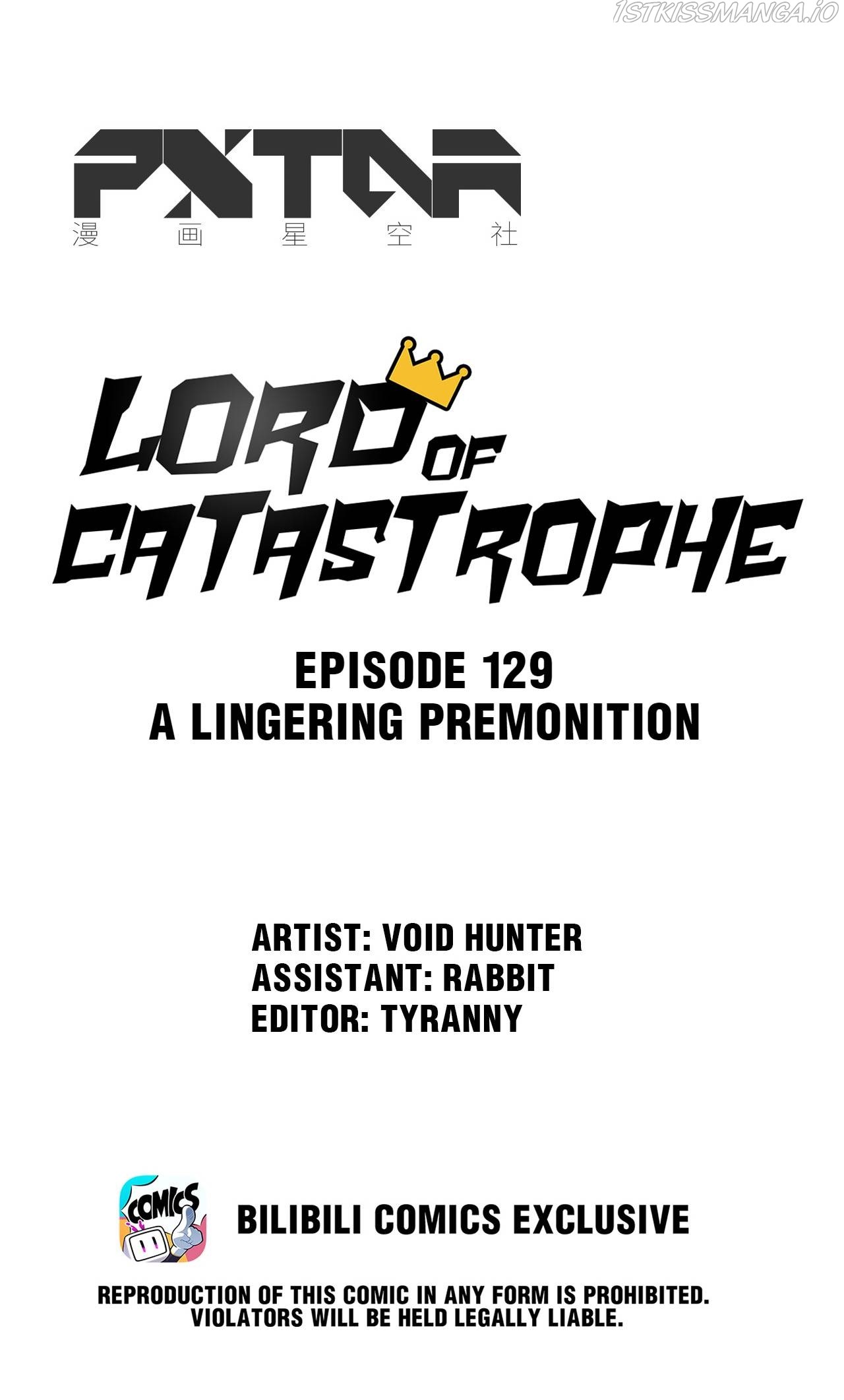 Lord Of Catastrophe Chapter 130