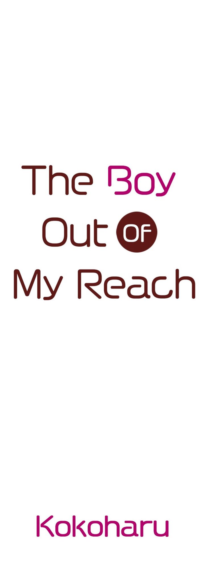 The Boy Out of My Reach Ch.003
